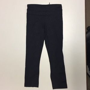 lululemon leggings inspire crop limited edition black size 2